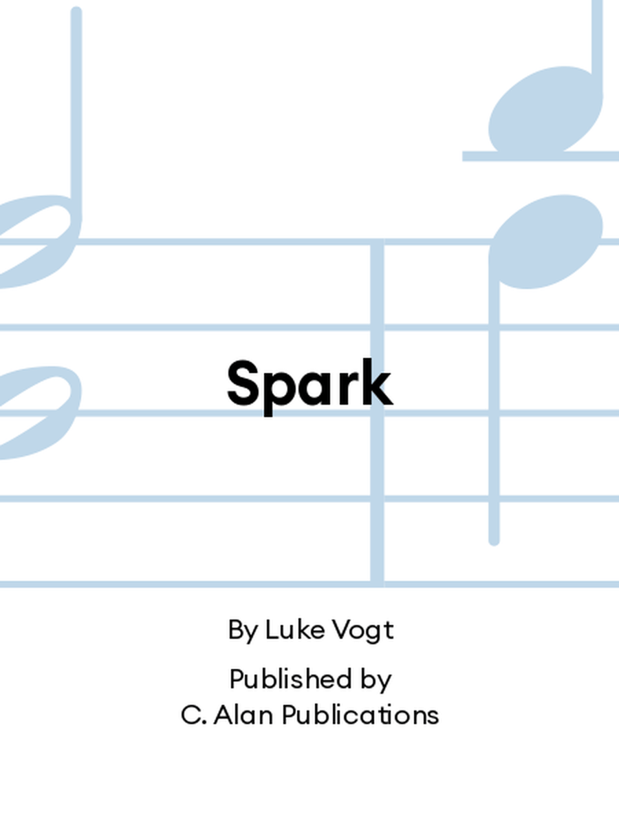 Spark Spark Percussion Ensemble scores gallery preview page 1