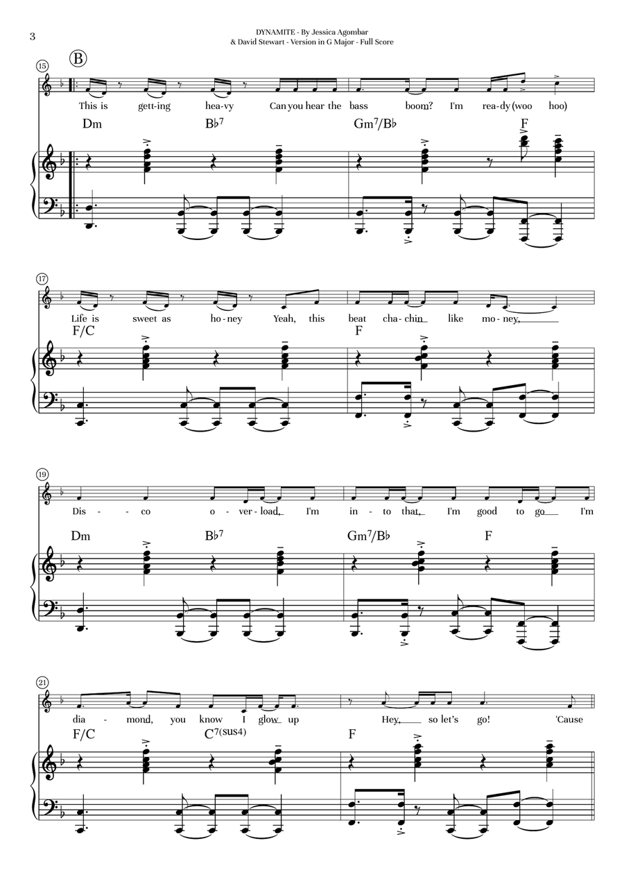 Dynamite Dynamite Chamber Music scores gallery preview page 4
