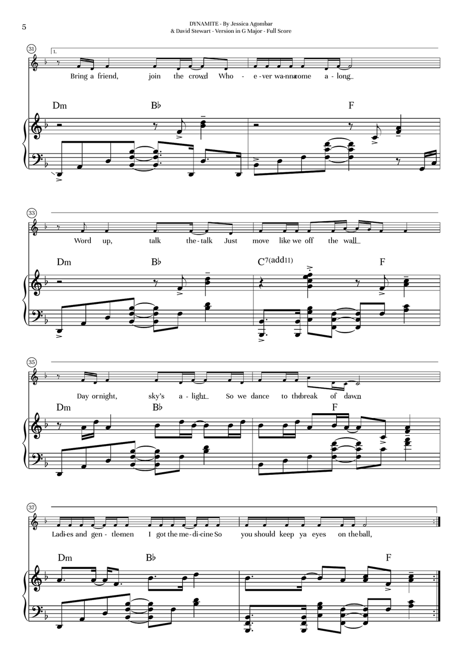 Dynamite Dynamite Chamber Music scores gallery preview page 6