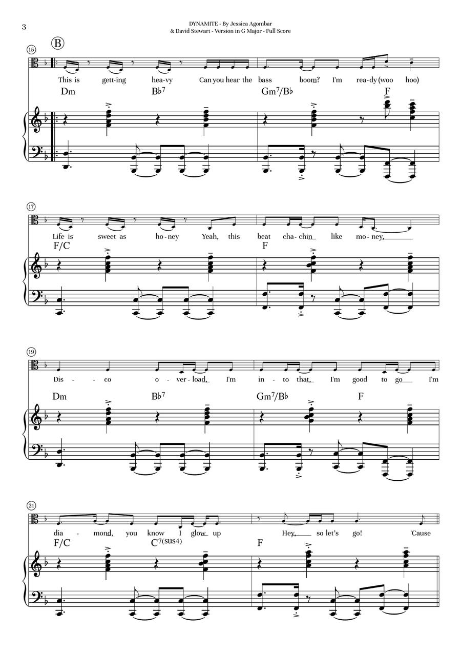 Dynamite Dynamite Chamber Music scores gallery preview page 4