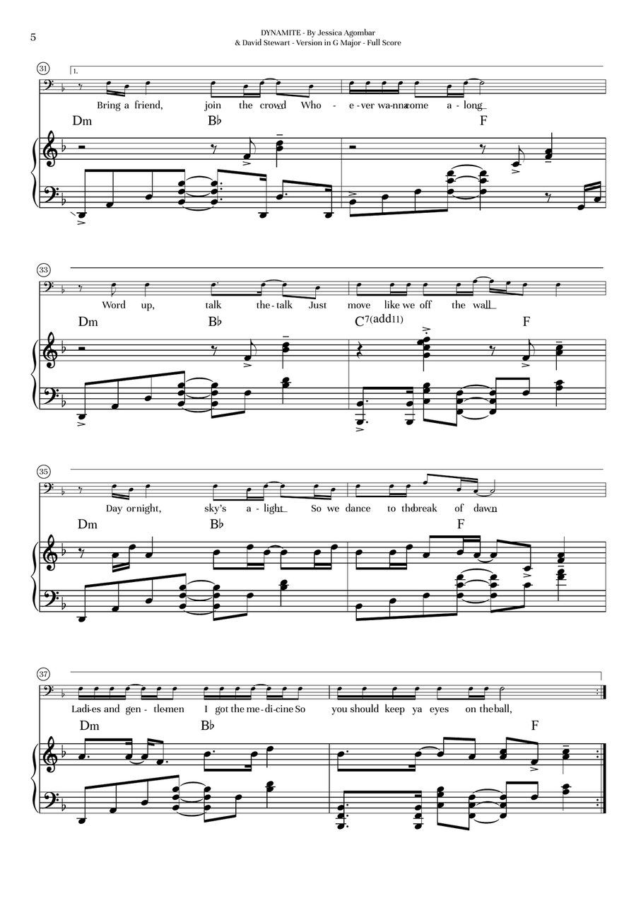 Dynamite Dynamite Chamber Music scores gallery preview page 6