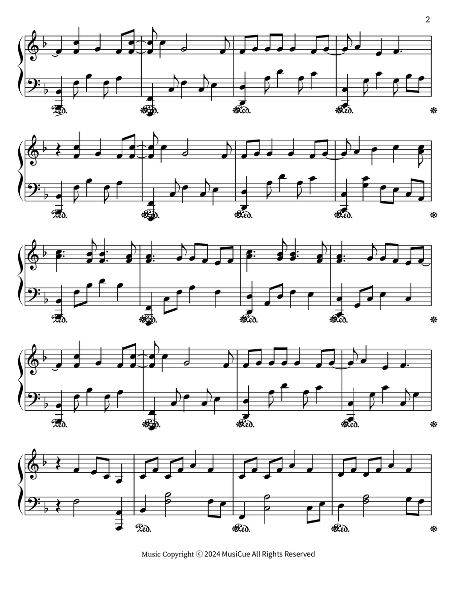 Last Forever Last Forever Piano Solo scores gallery preview page 2