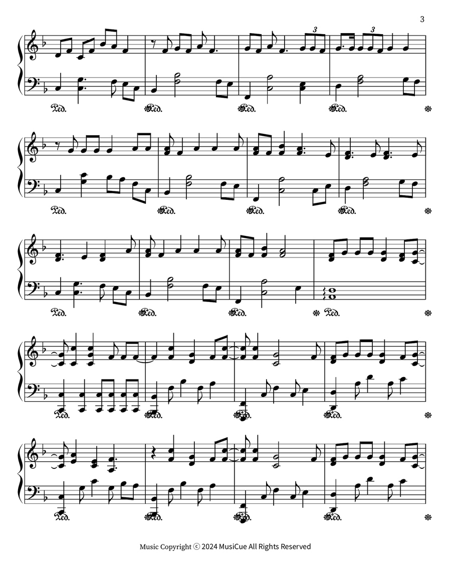 Last Forever Last Forever Piano Solo scores gallery preview page 3
