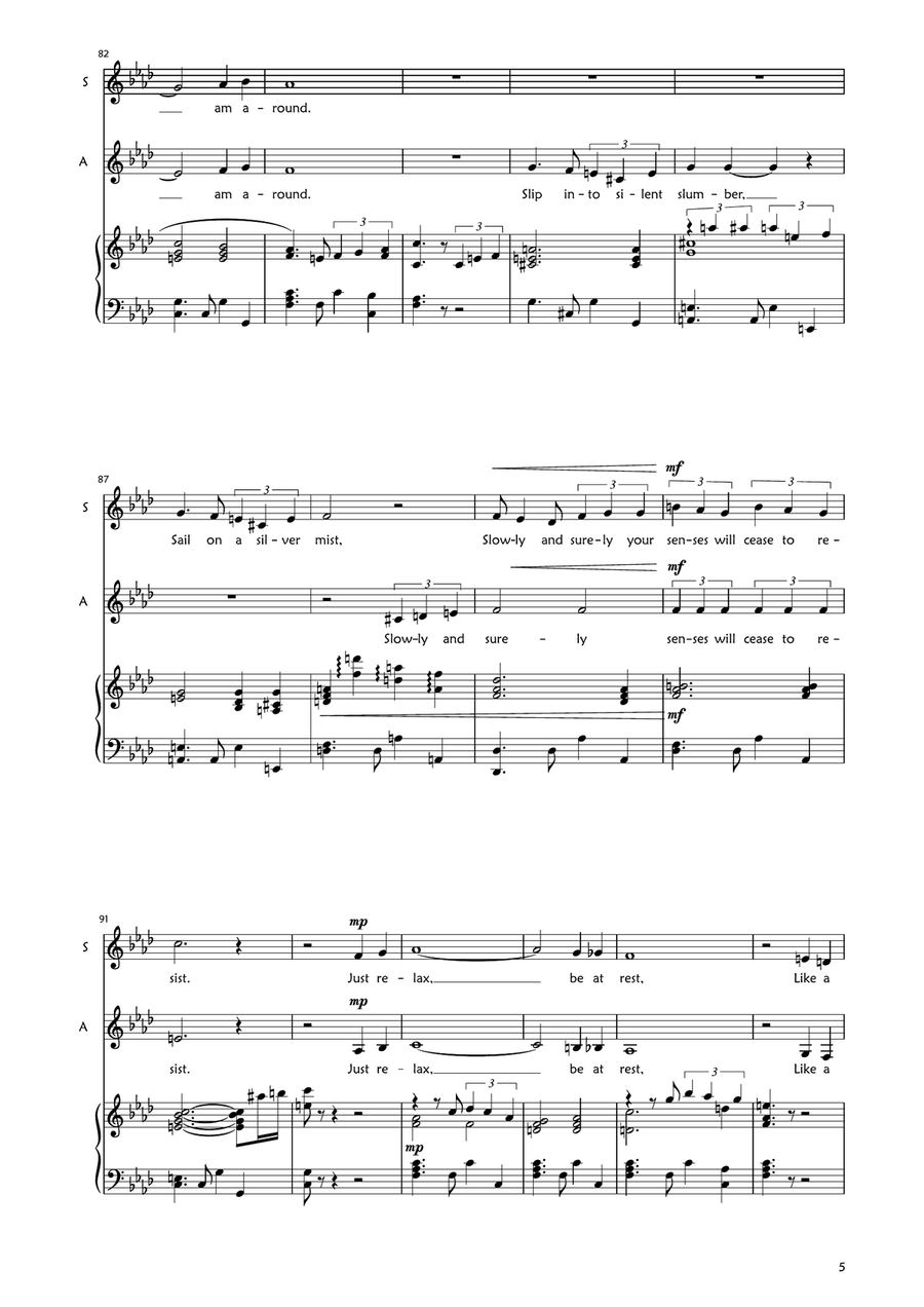 Medley: The Bare Necessities with Trust In Me (The Python's Song), Colonel Hathi's March (The Ele... SA scores gallery preview page 5