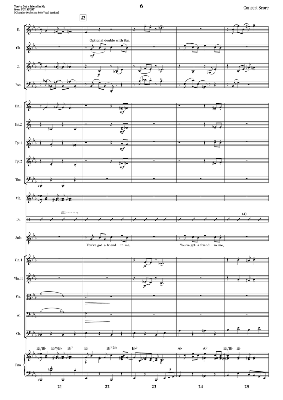 You've Got A Friend In Me Full Orchestra scores gallery preview page 6
