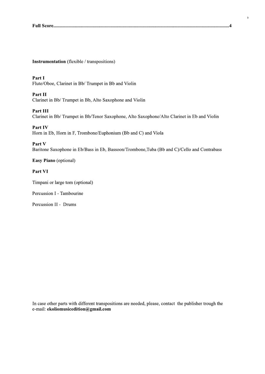 Apt. Concert Band scores gallery preview page 3