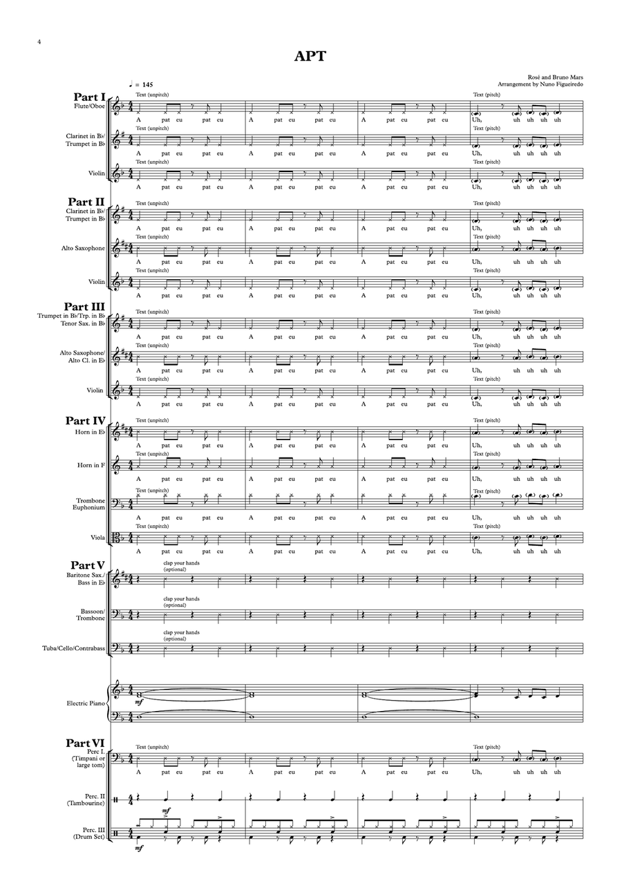 Apt. Concert Band scores gallery preview page 4