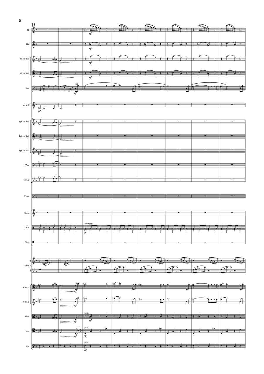 Overture - South Pacific Full Orchestra scores gallery preview page 2