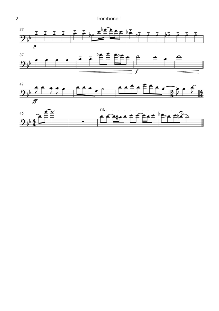 Lady Madonna Lady Madonna Brass Quartet scores gallery preview page 4