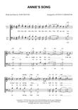Annie's Song