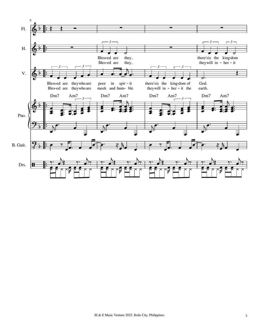 We are the Light of the World A Cappella scores gallery preview page 3
