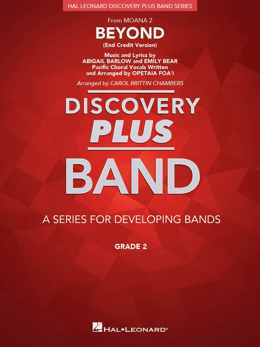 Beyond (End Title Version) Concert Band scores gallery preview page 1
