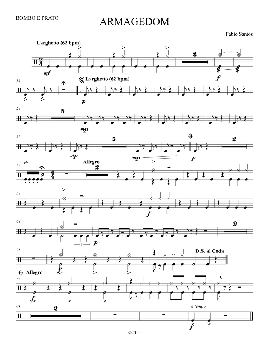 ARMAGEDOM Concert Band scores gallery preview page 4
