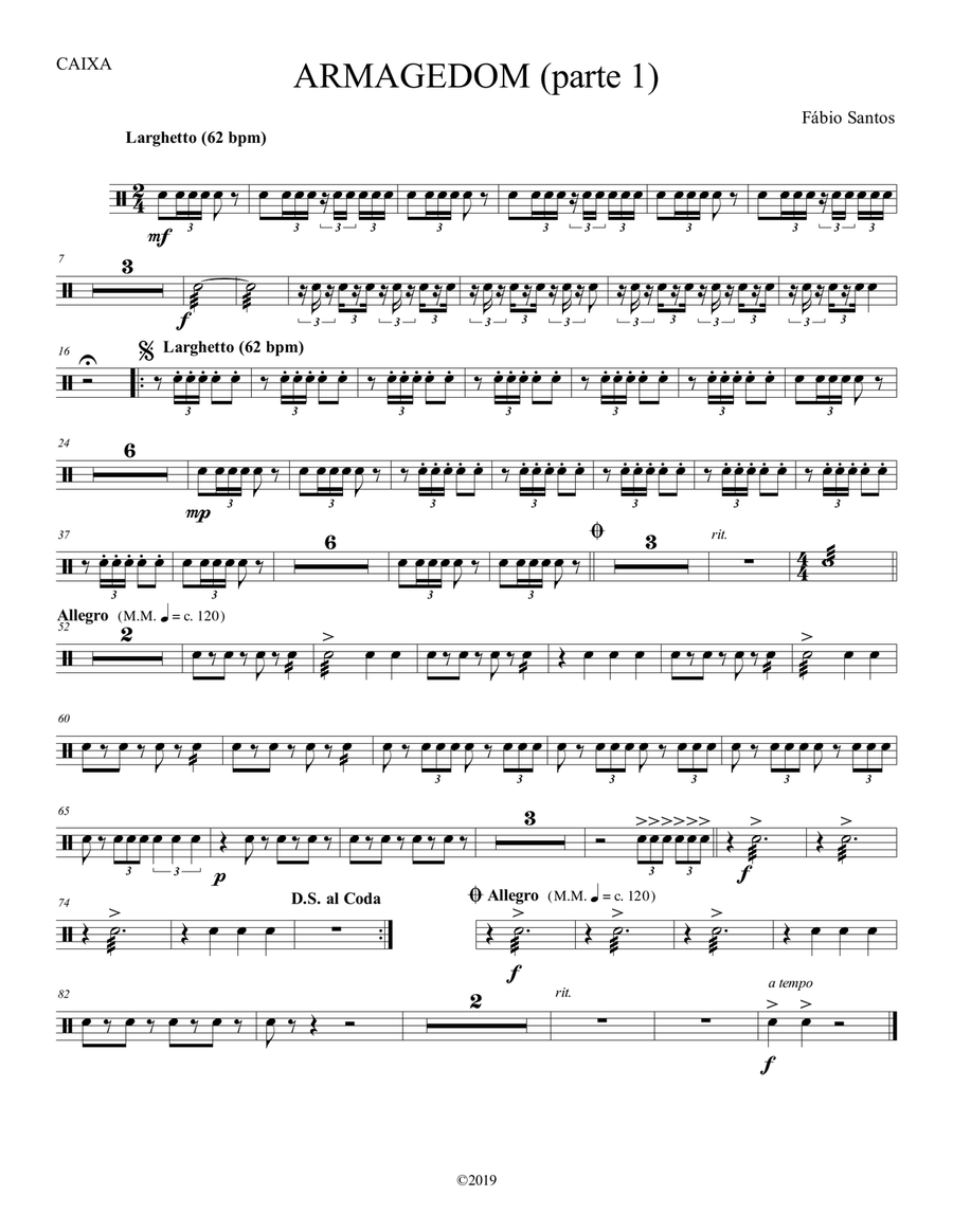 ARMAGEDOM Concert Band scores gallery preview page 5