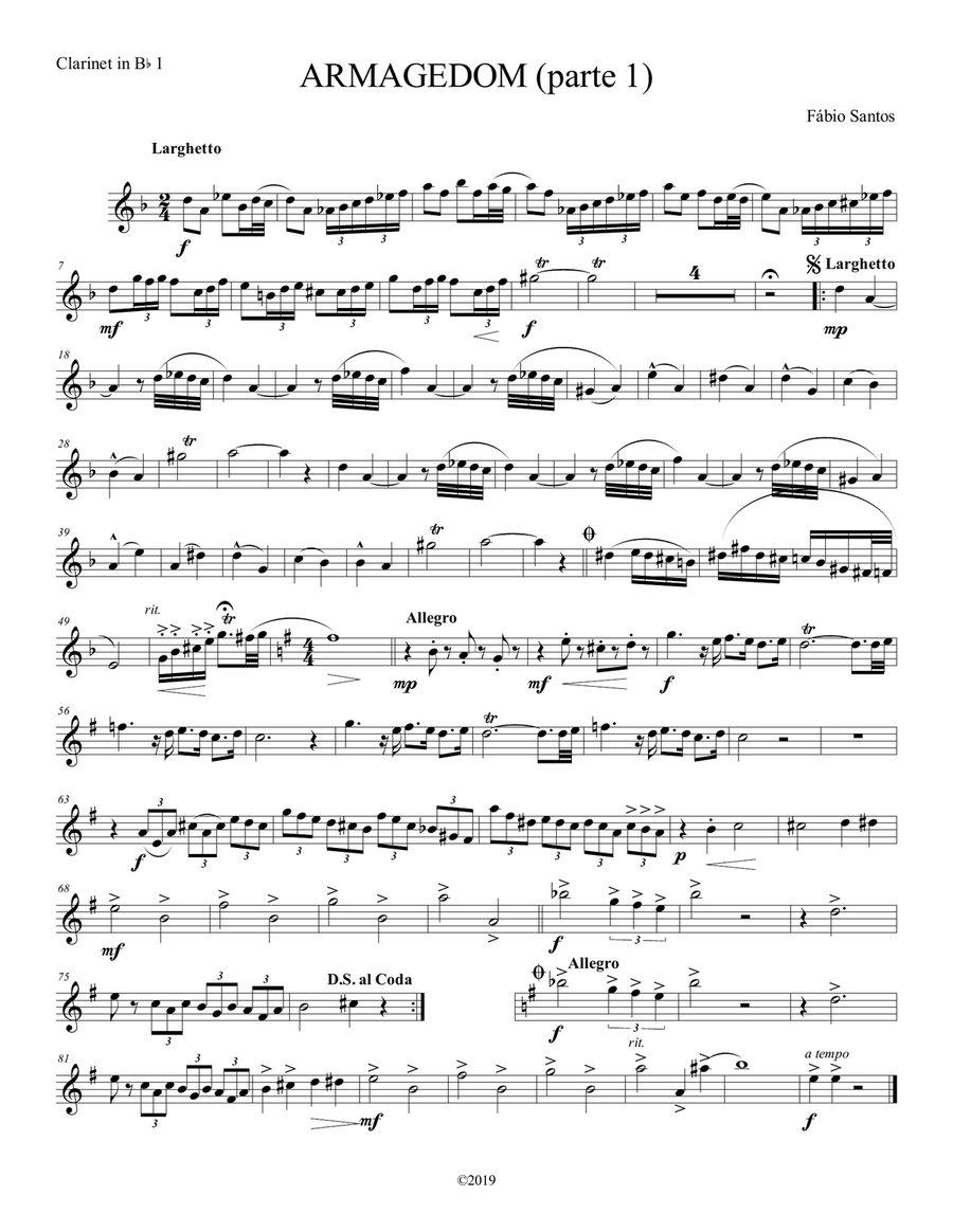 ARMAGEDOM Concert Band scores gallery preview page 6
