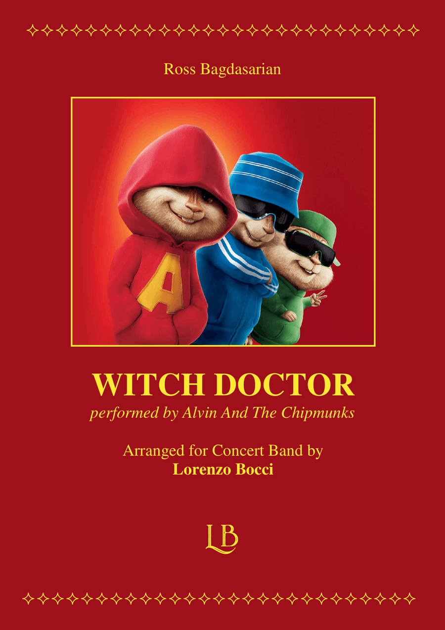 Witch Doctor Concert Band scores gallery preview page 1