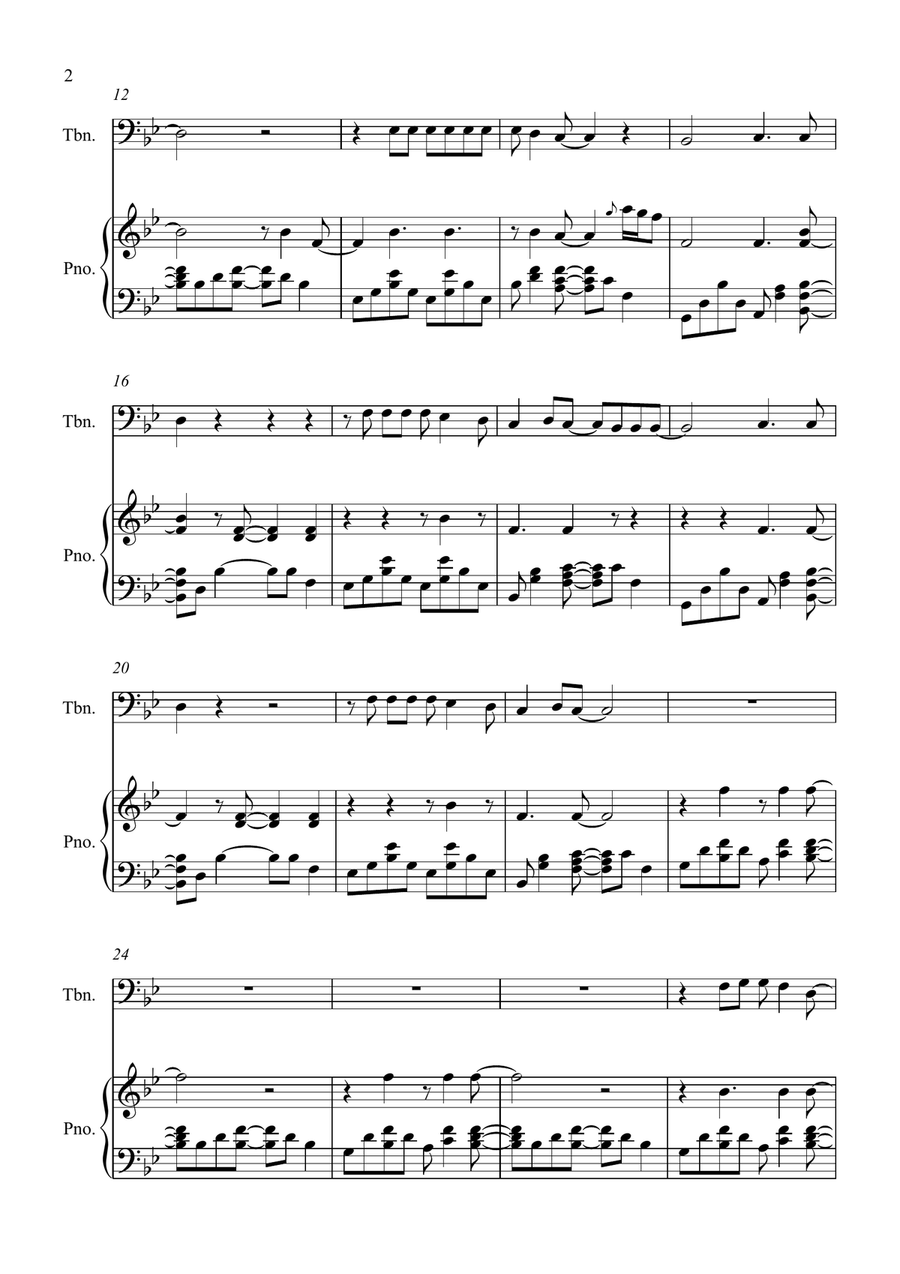 Shallow Shallow Piano scores gallery preview page 2