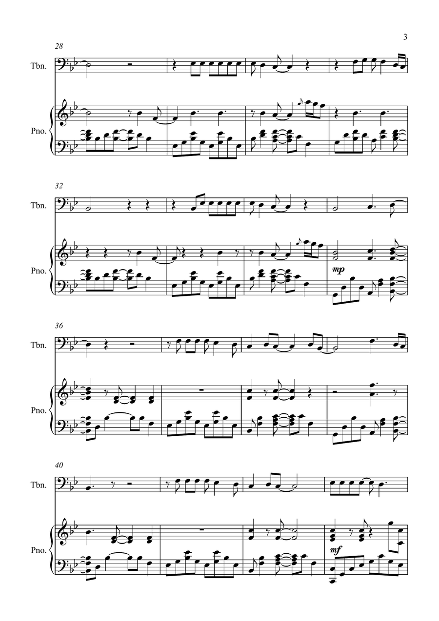 Shallow Shallow Piano scores gallery preview page 3