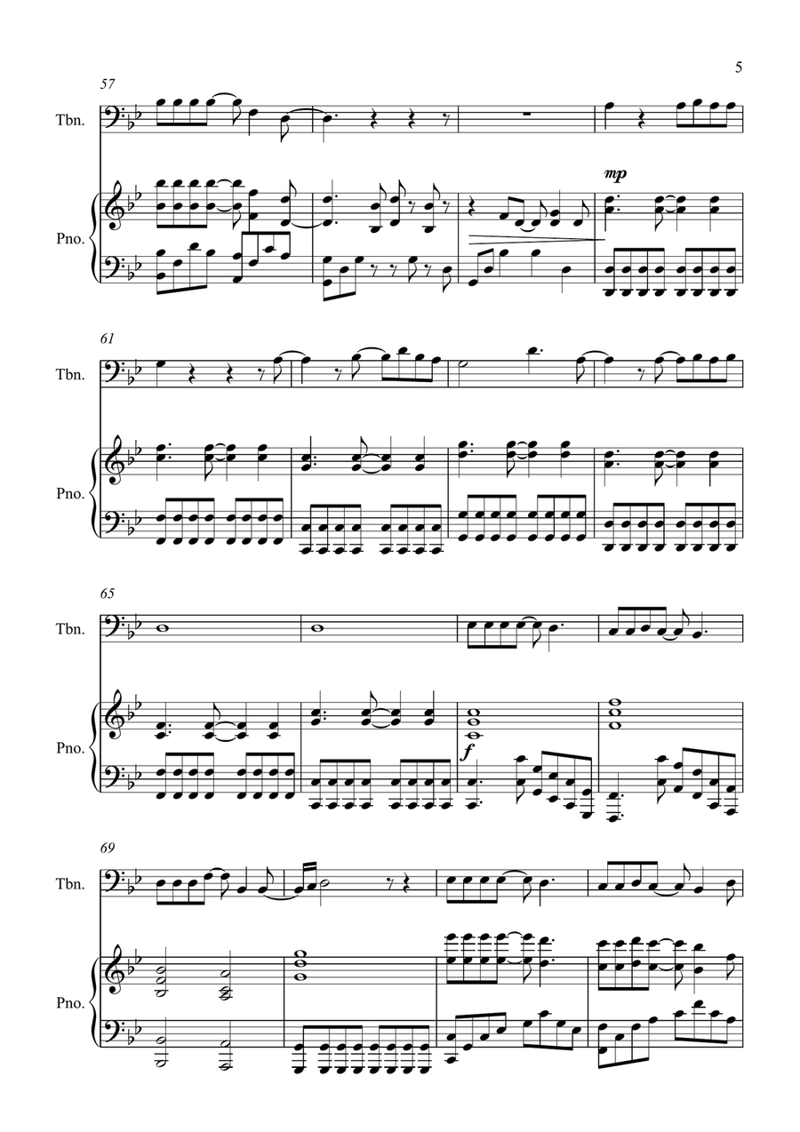Shallow Shallow Piano scores gallery preview page 5