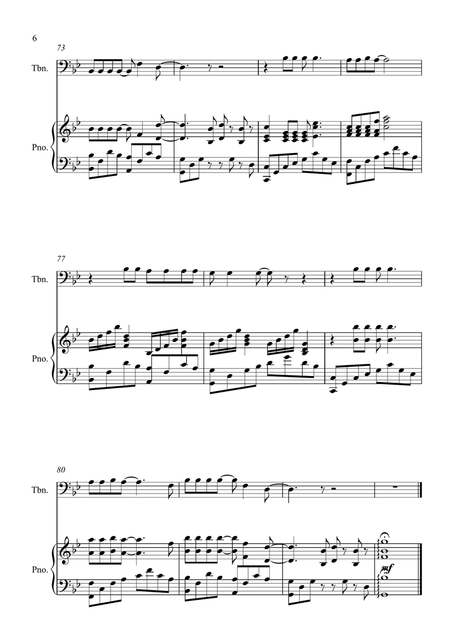 Shallow Shallow Piano scores gallery preview page 6