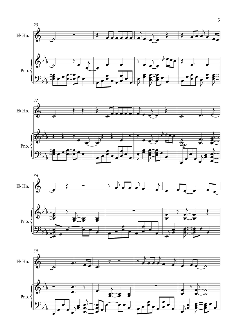 Shallow Shallow Horn scores gallery preview page 3