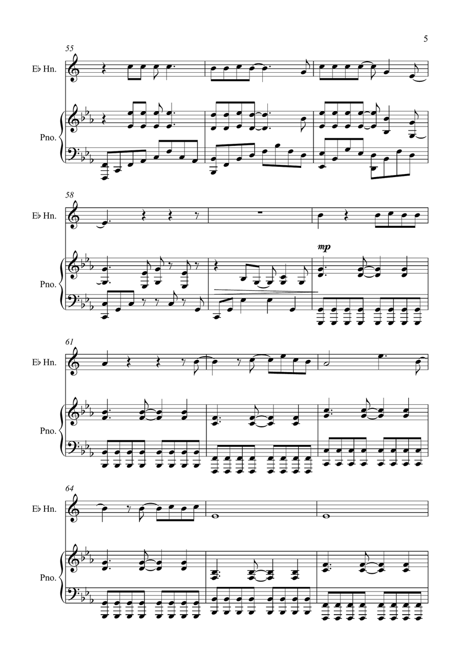Shallow Shallow Horn scores gallery preview page 5