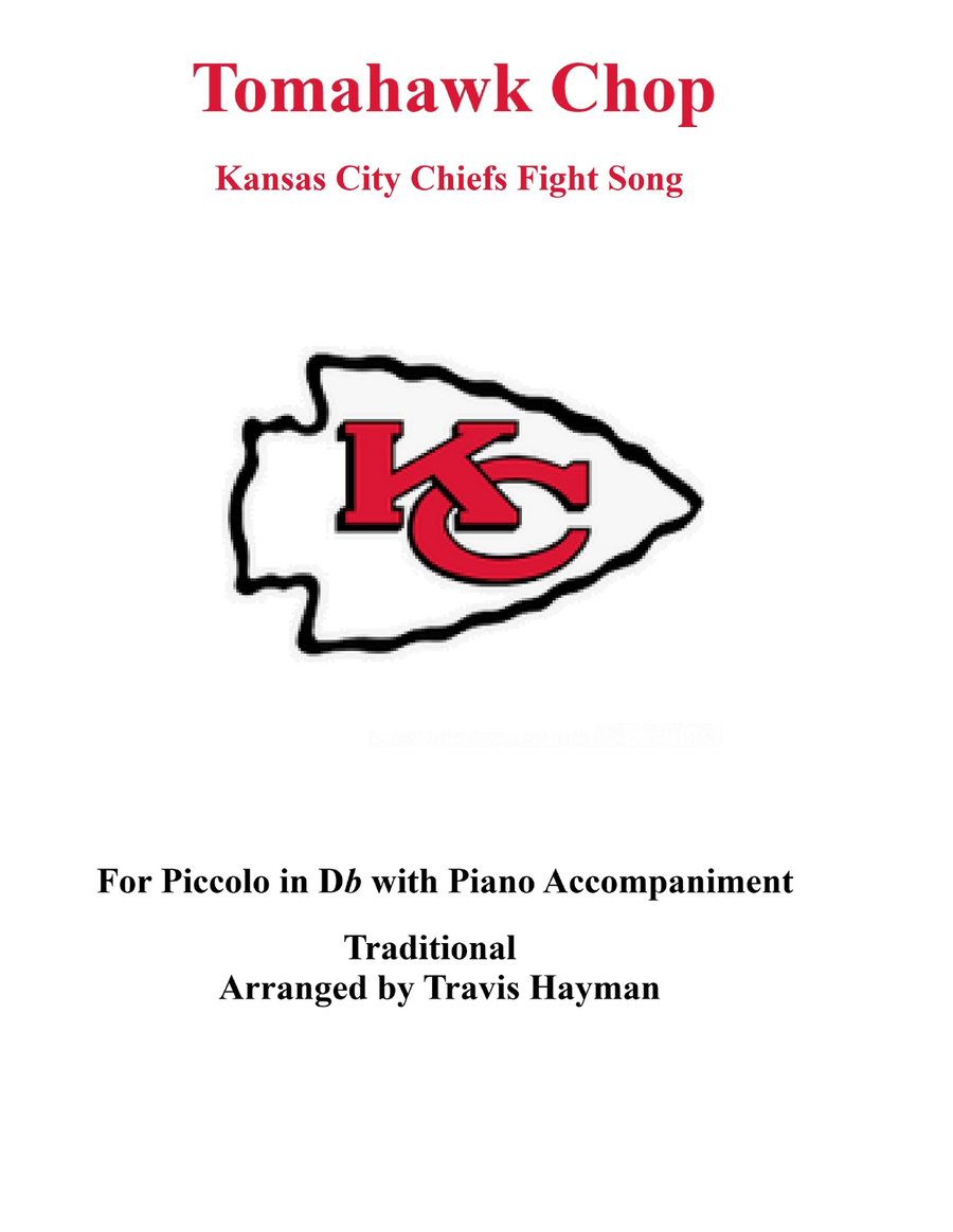 Tomahawk Chop - for Piccolo in D flat with Piano Accompaniment Piccolo scores gallery preview page 1