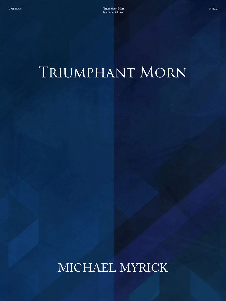Triumphant Morn SCORE AND PARTS Brass Ensemble scores gallery preview page 1
