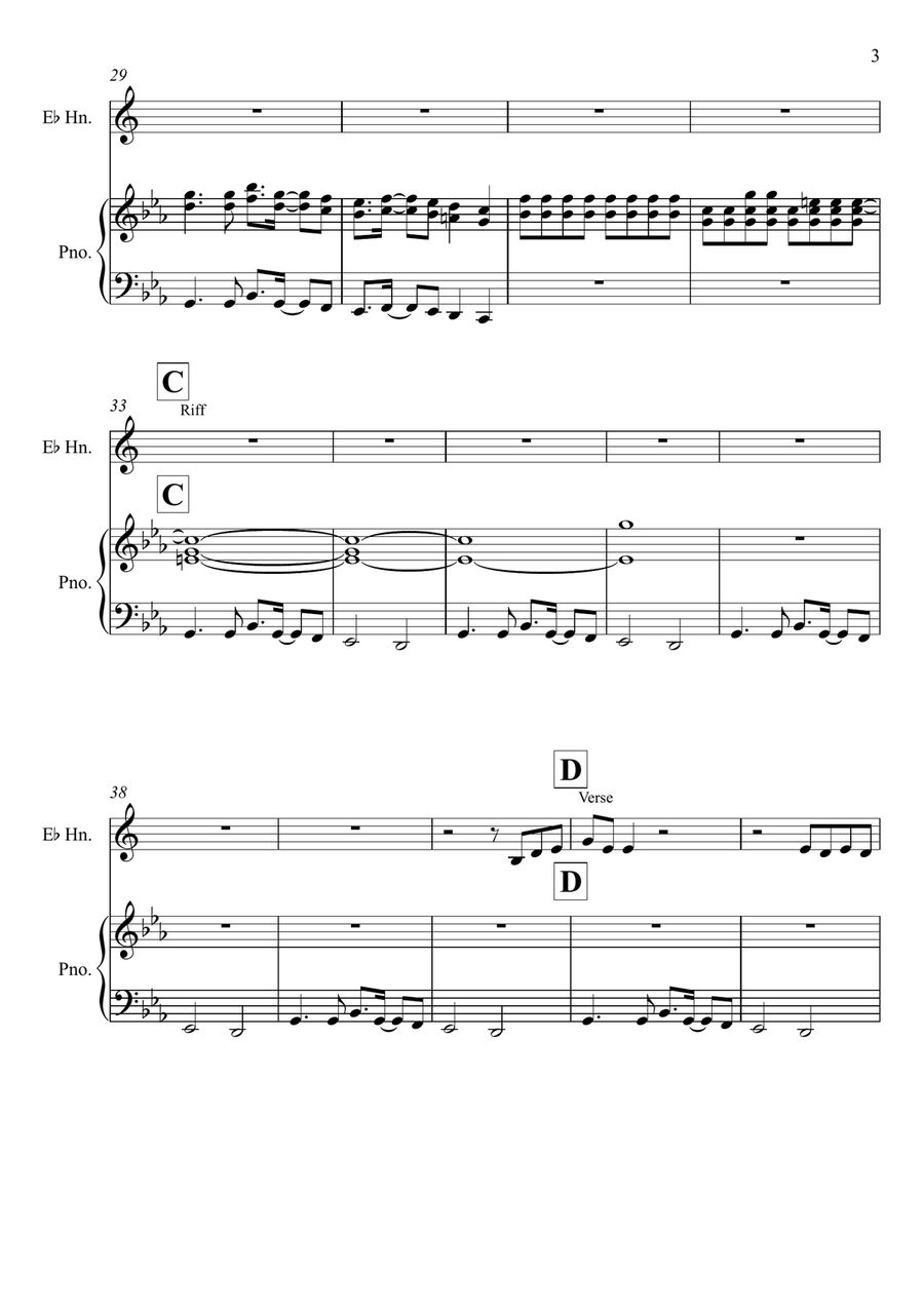 Seven Nation Army Seven Nation Army Horn scores gallery preview page 3