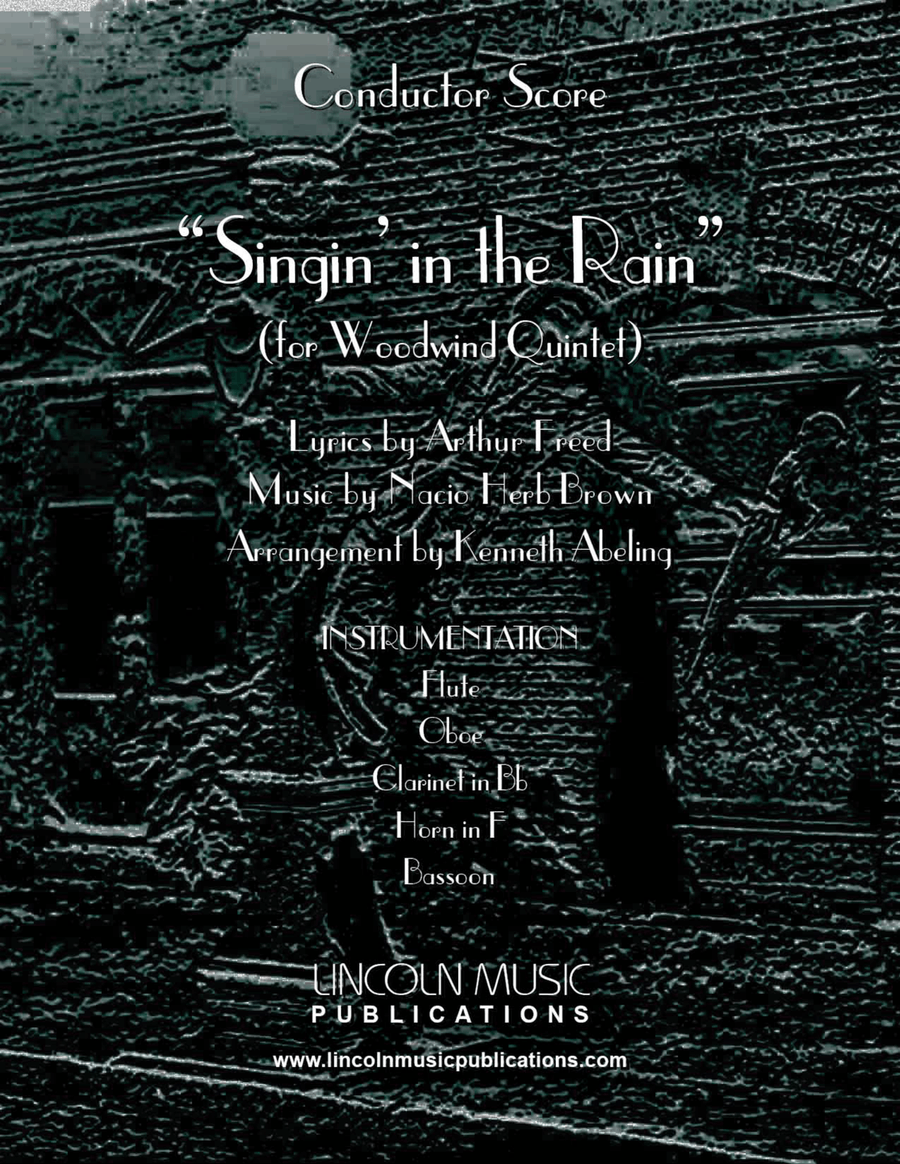 Singin’ in the Rain (for Woodwind Quintet) Woodwind Quintet scores gallery preview page 1