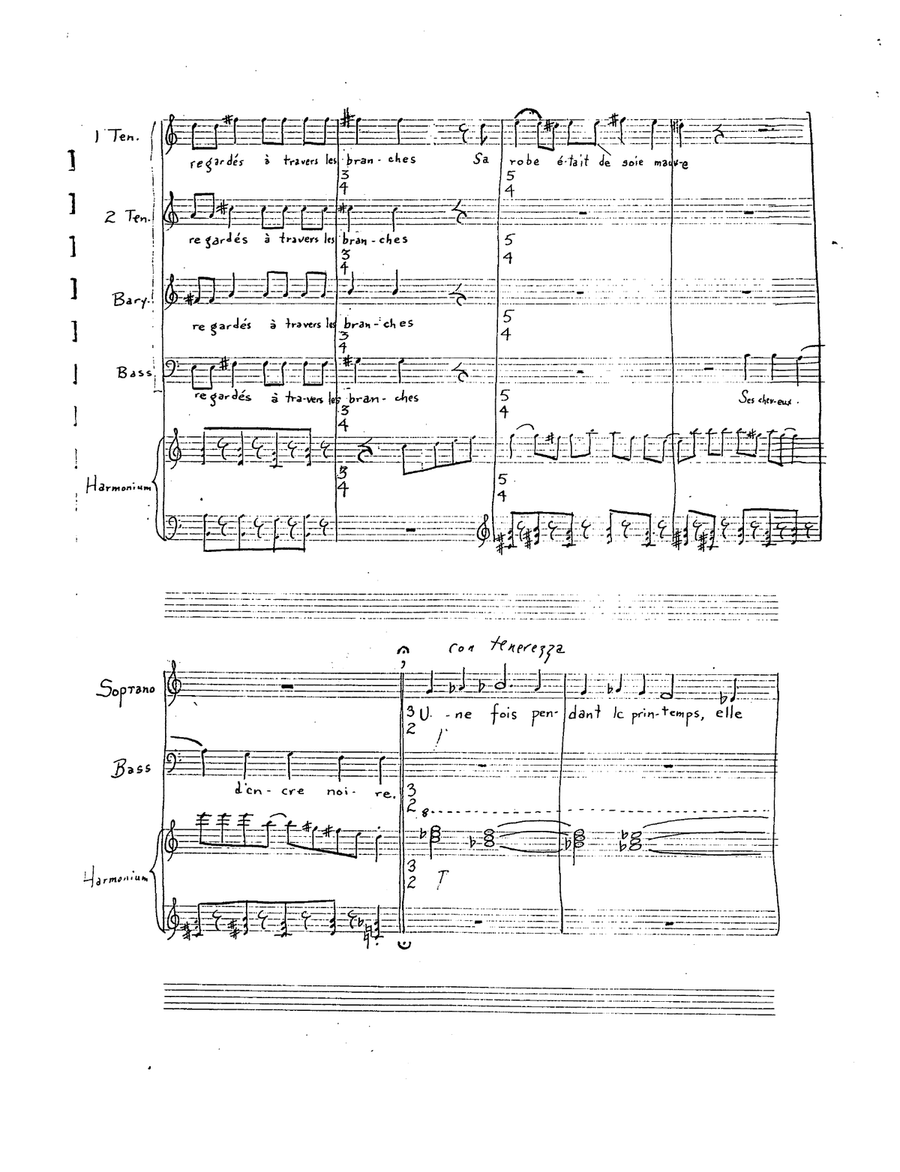 Cantata Cantata Piano, Vocal scores gallery preview page 4
