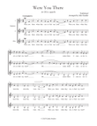 Were You There SSA a cappella