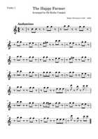 The Happy Farmer String Quartet scores gallery preview page 4