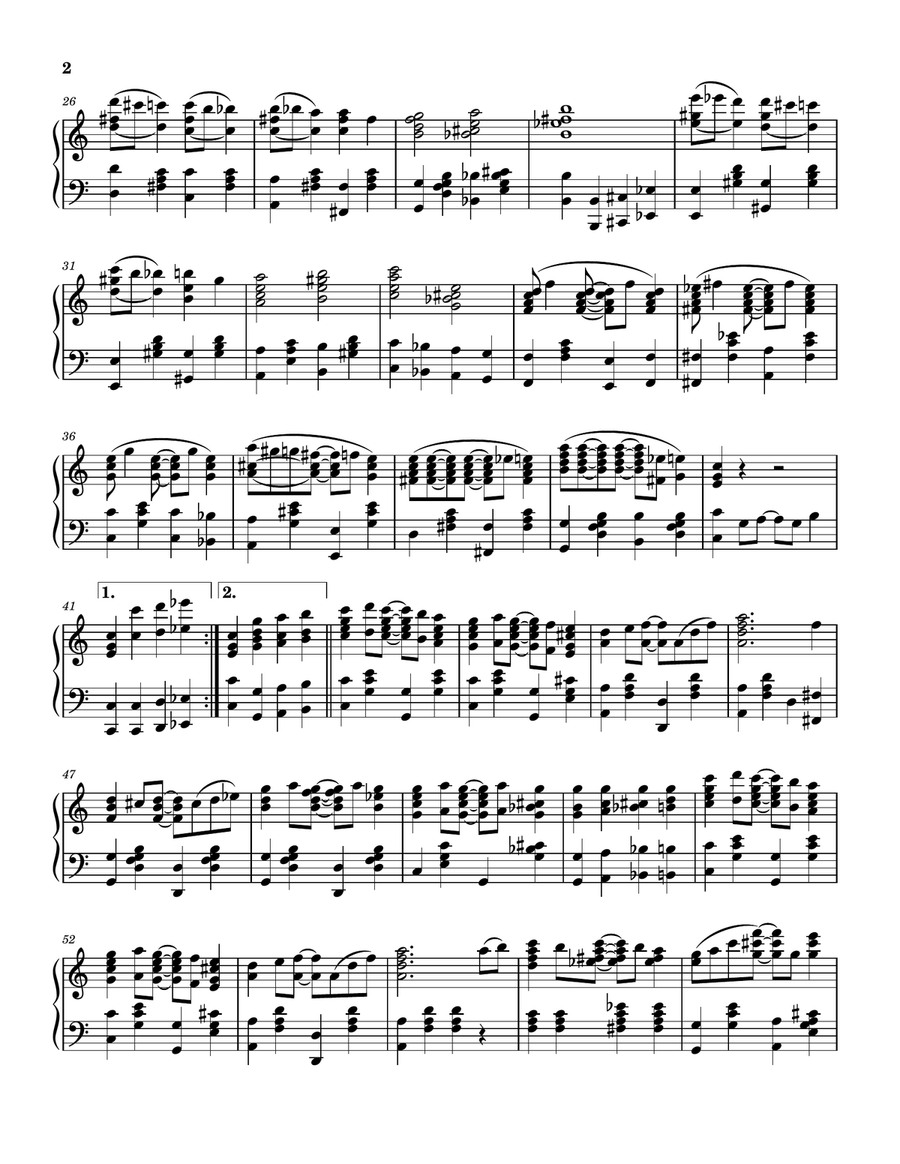 Popcorn Rag Popcorn Rag Piano Solo scores gallery preview page 2