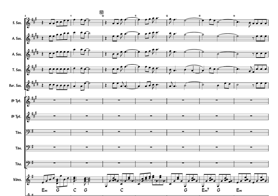 The Sound of Silence - Score Only A Cappella scores gallery preview page 3