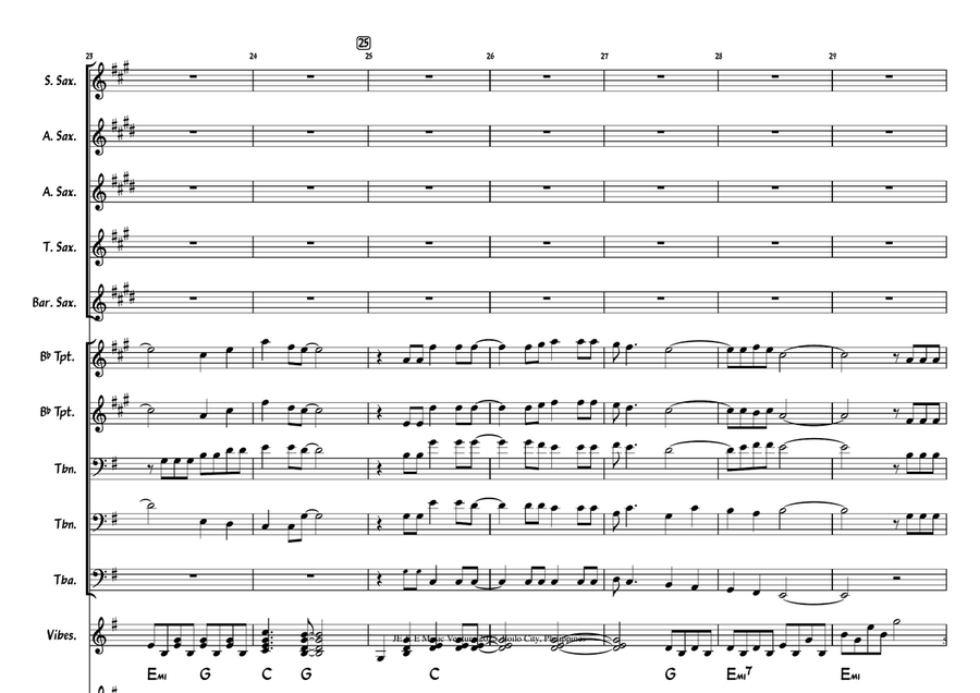 The Sound of Silence - Score Only A Cappella scores gallery preview page 5