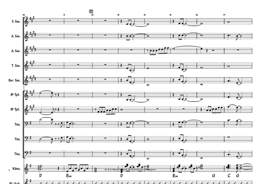 The Sound of Silence - Score Only A Cappella scores gallery preview page 6