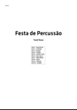 Festa de Percussao