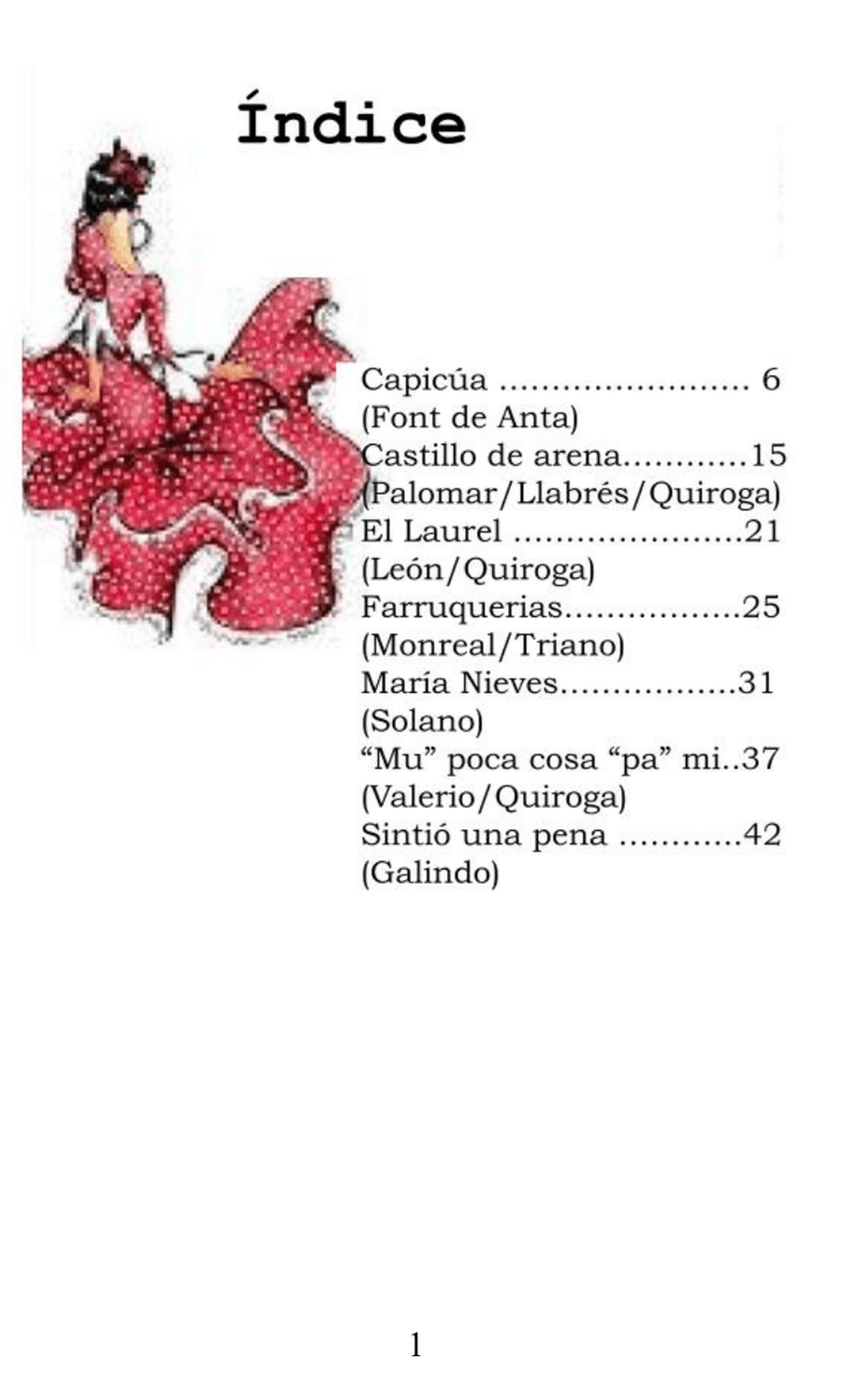 TESOROS DE PARTITURAS MANUSCRITAS DE FLAMENCO AL PIANO Flamenco Guitar scores gallery preview page 2