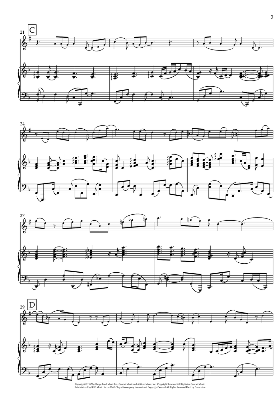 What A Wonderful World What A Wonderful World Soprano Saxophone scores gallery preview page 3