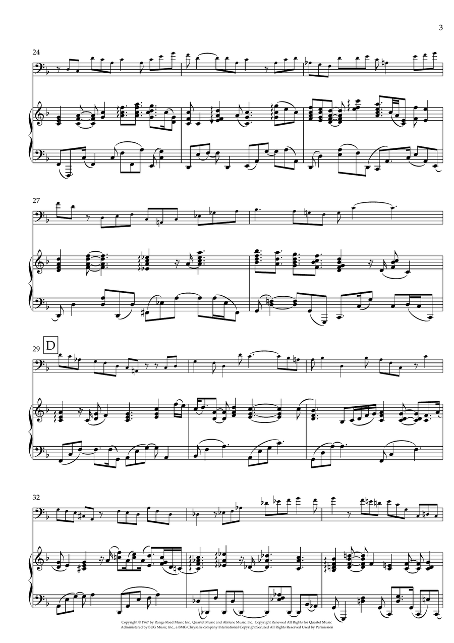 What A Wonderful World Piano scores gallery preview page 3