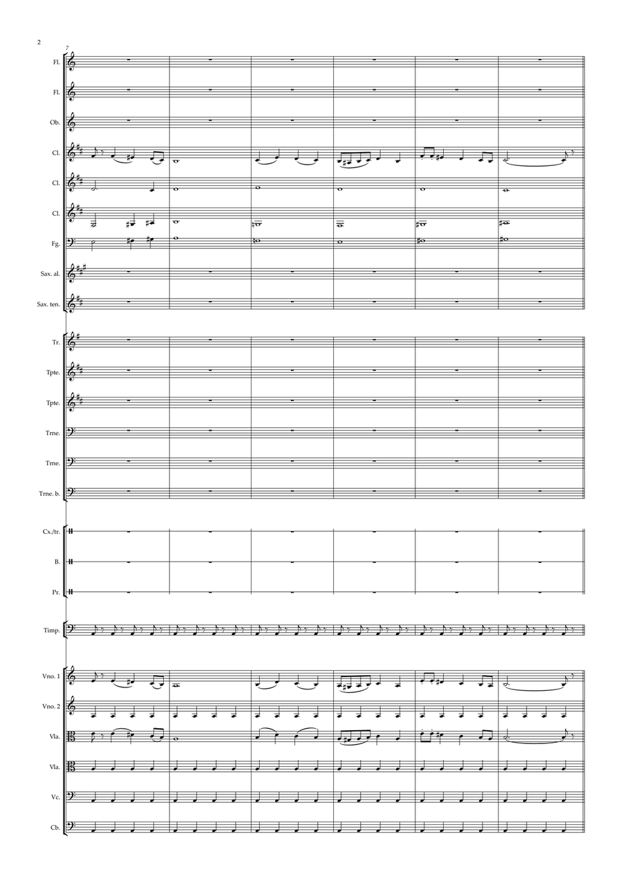 Marche Slave - Student Orchestra - Level 2,5 Full Orchestra scores gallery preview page 2