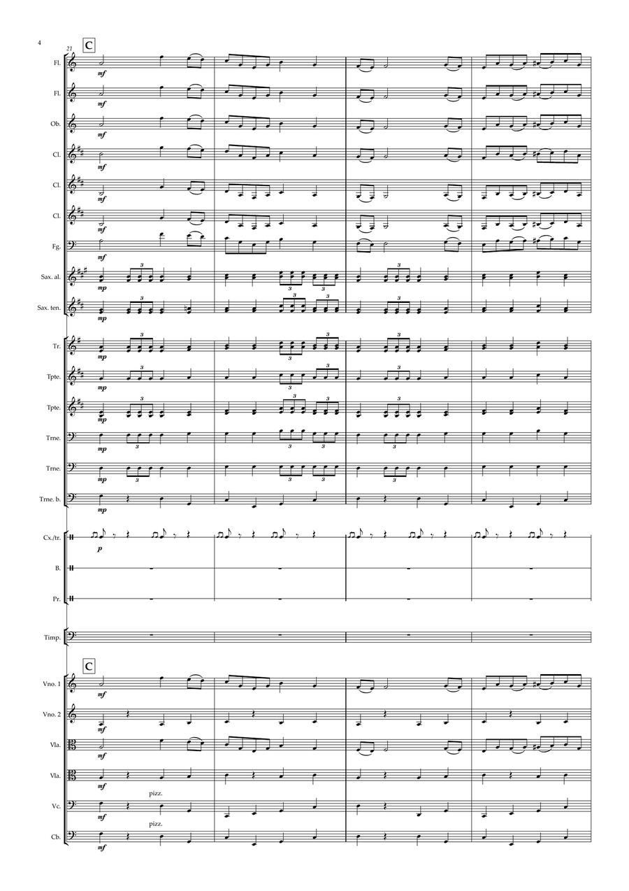 Marche Slave - Student Orchestra - Level 2,5 Full Orchestra scores gallery preview page 4