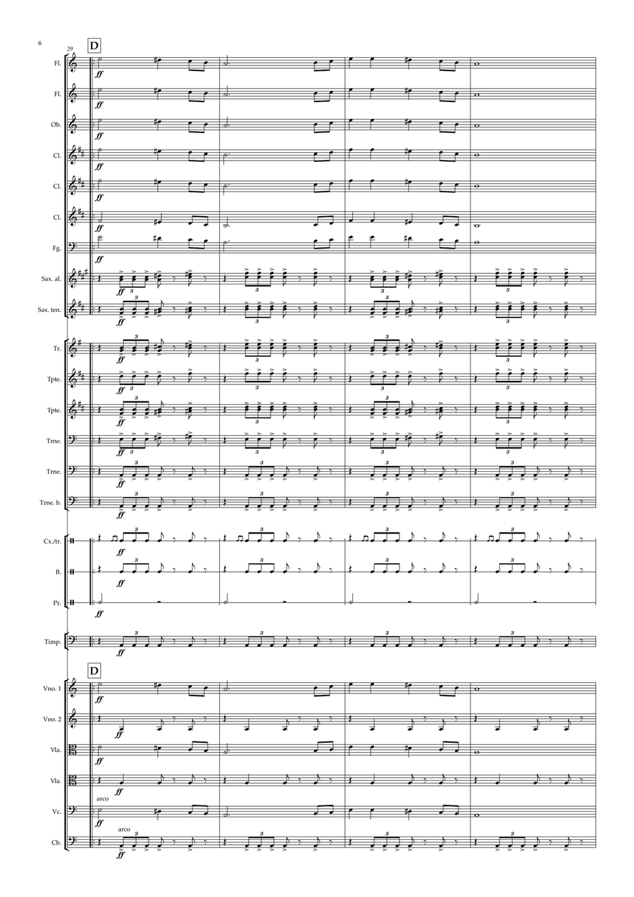 Marche Slave - Student Orchestra - Level 2,5 Full Orchestra scores gallery preview page 6