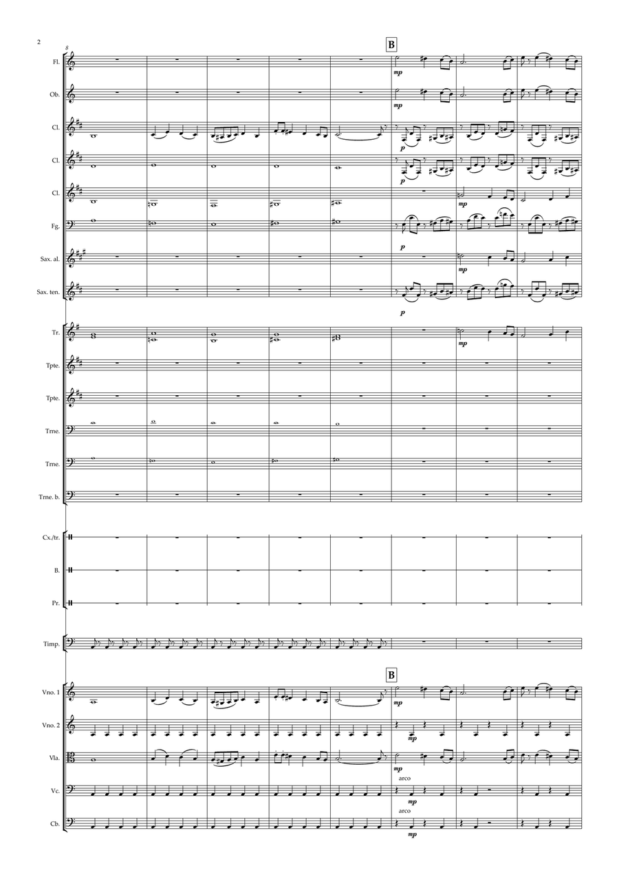 Marche Slave - Student Orchestra - Level 3,5 Full Orchestra scores gallery preview page 2