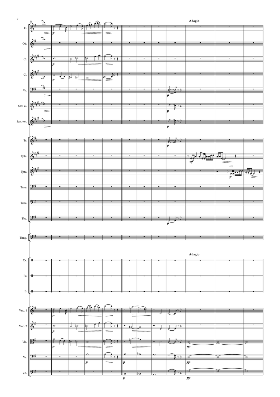 Alvorada - Carlos Gomes - Student Orchestra - Level 2,5 Full Orchestra scores gallery preview page 2
