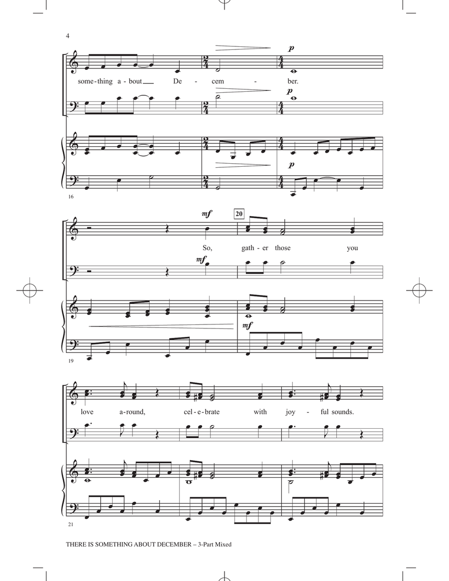 There Is Something About December 3-Part scores gallery preview page 3