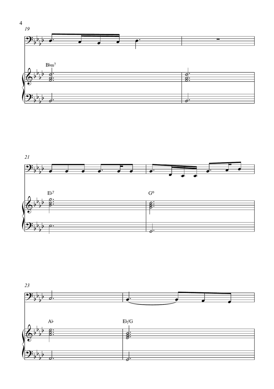Glimpse Of Us Glimpse Of Us Bassoon scores gallery preview page 4