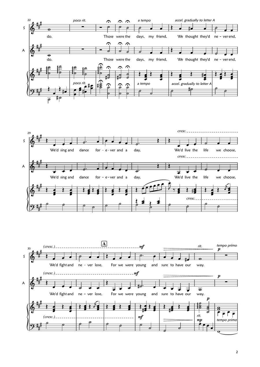 Those Were The Days SA scores gallery preview page 2