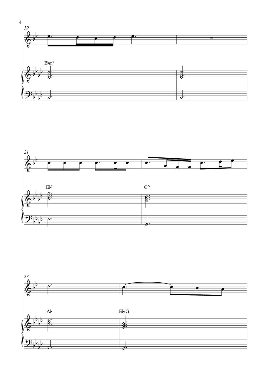 Glimpse Of Us Glimpse Of Us Tenor Saxophone scores gallery preview page 4